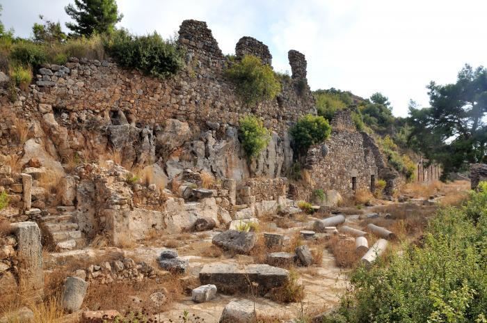 Syedra Syedra Agora ruins ancient archaeological site