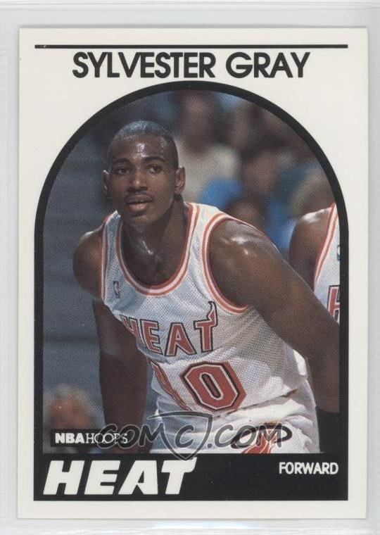 Sylvester Gray 198990 NBA Hoops Base 204 Sylvester Gray COMC Card Marketplace