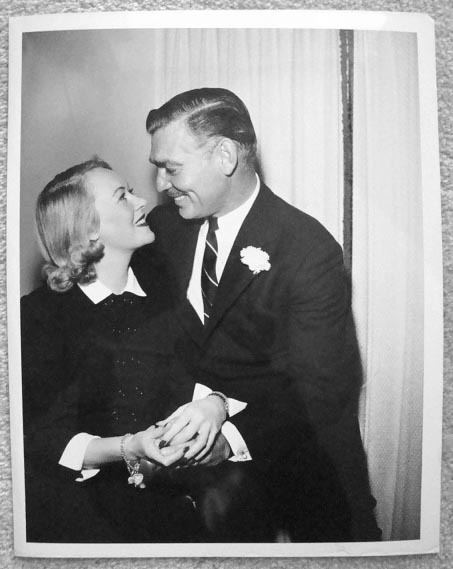 Sylvia Ashley CLARK GABLE LADY SYLVIA ASHLEY Vintage 1949 10x13 WEDDING