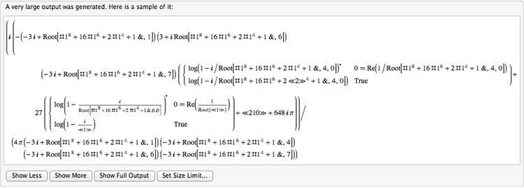 Symbolic integration httpsistackimgurcom8muIGpng