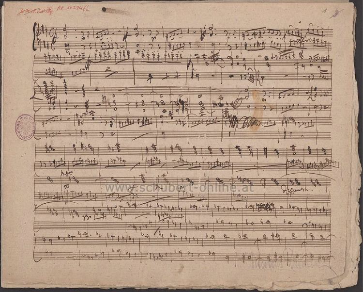 Symphony, D 708A (Schubert)