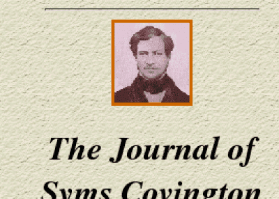Syms Covington The Journal of Syms Covington People History