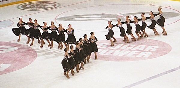 Synchronized skating