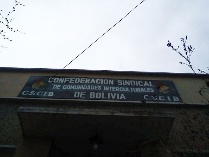 Syndicalist Confederation of Intercultural Communities of Bolivia