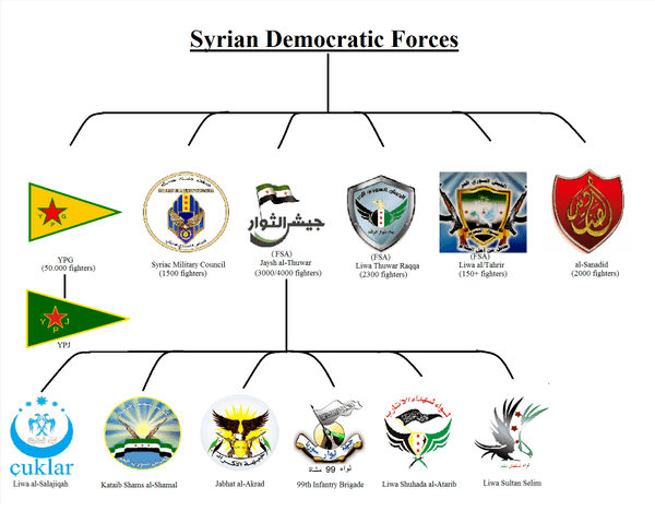 Syrian Democratic Forces Syria Infographic The Syrian Democratic Forces SDF Coaltion Of