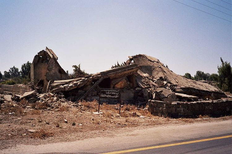 Syrian towns and villages depopulated in the Arab–Israeli conflict