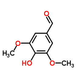 Syringaldehyde Syringaldehyde C9H10O4 ChemSpider