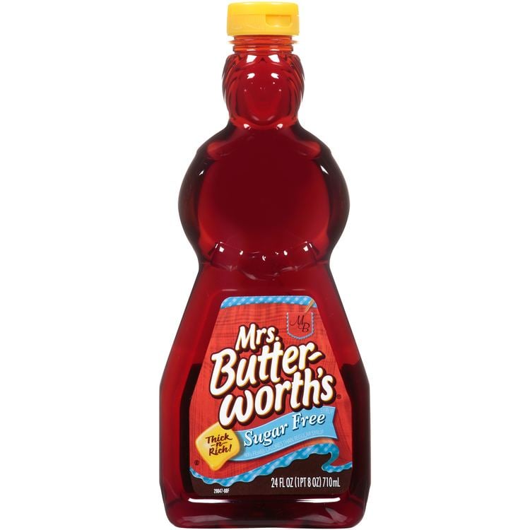 Syrup Mrs Butterworth39s Sugar Free Syrup 24 fl oz Bottle Walmartcom