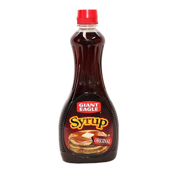 Syrup Giant Eagle Syrup Original Grocery Aisles Giant Eagle