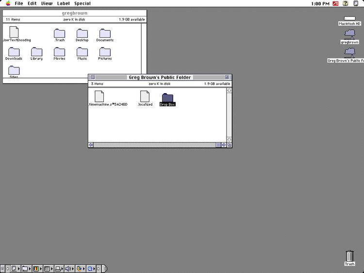 System 7 System 7 Today Leopard Tutorials File Sharing Part I Connecting