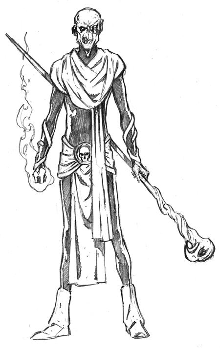 Syzygy Darklock Syzygy Darklock Dreadstars mystic staff weilding monk sidekick