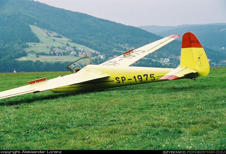 SZD-12 Mucha 100 Fotograficzny Rejestr Szybowcw SP1975 Mucha 100Szybowiec SZD