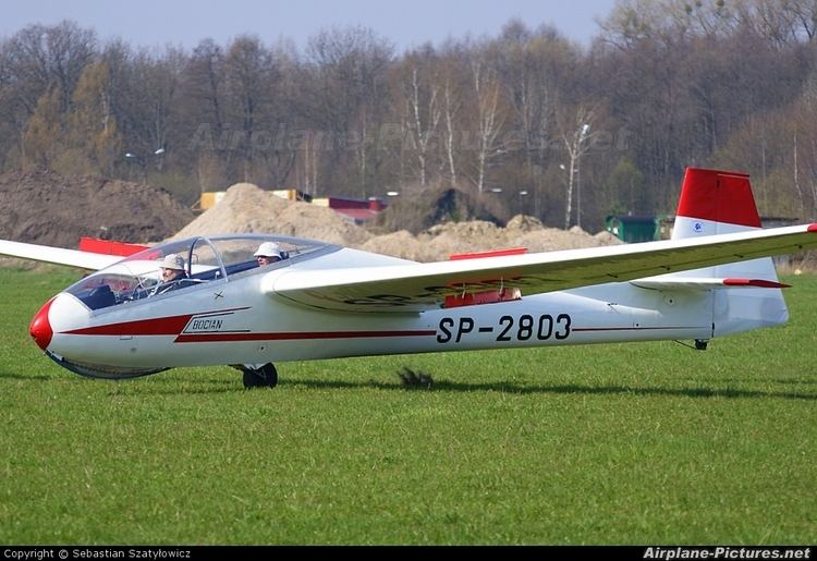 SZD-9 Bocian SP2803 Aeroklub Biaostocki PZL SZD9 Bocian at Biaystok