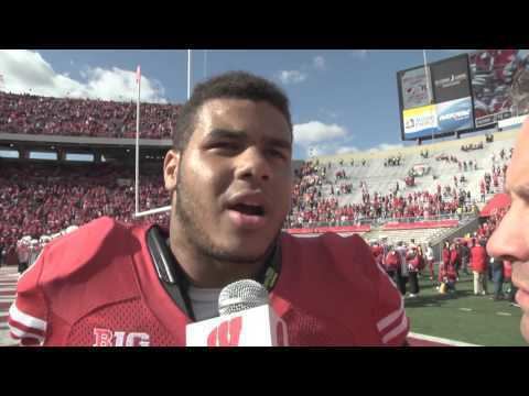 T. J. Edwards 1on1 with TJ Edwards after Homecoming win over Purdue YouTube