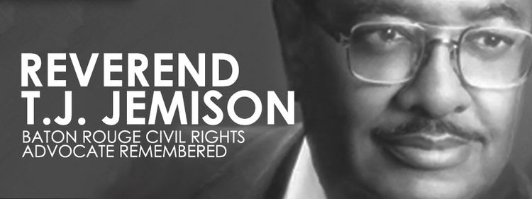 T. J. Jemison Reverend TJ Jemison Baton Rouge Civil Rights Advocate