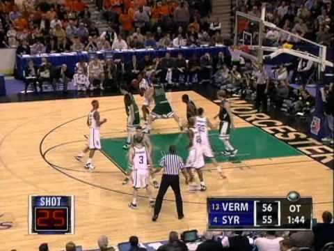 T. J. Sorrentine TJ Sorrentine stuns Syracuse 2005 NCAA Tournament 1st Round