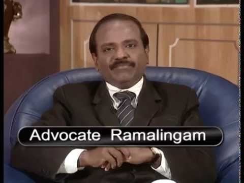 T. Ramalingam Legal talk by T Ramalingam Advocate