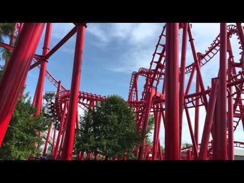 T3 (roller coaster) T3 Roller Coaster at Kentucky Kingdom YouTube