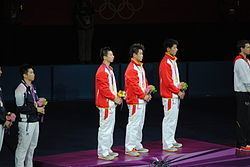Table tennis at the 2012 Summer Olympics – Men's team httpsuploadwikimediaorgwikipediacommonsthu