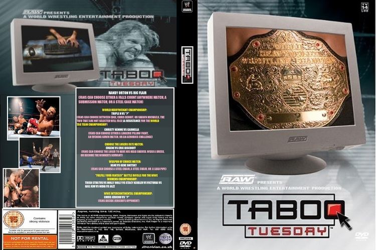 Taboo Tuesday (2004) WWE Taboo Tuesday 2004 DVD Cover by ZT4 on DeviantArt