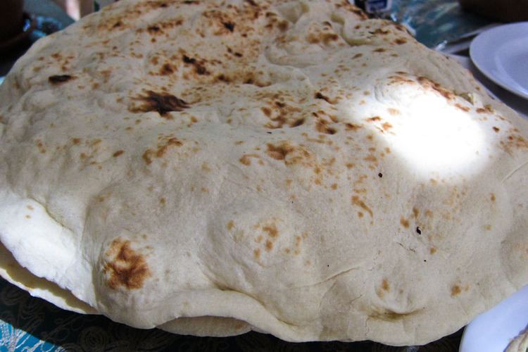 Taboon bread Vegetarian Survival Guide to Jordan