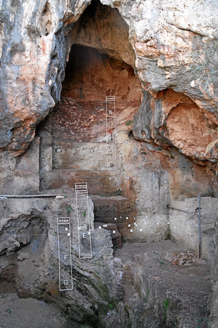 Tabun Cave FileNahalmearottabuncaveJPG Wikimedia Commons