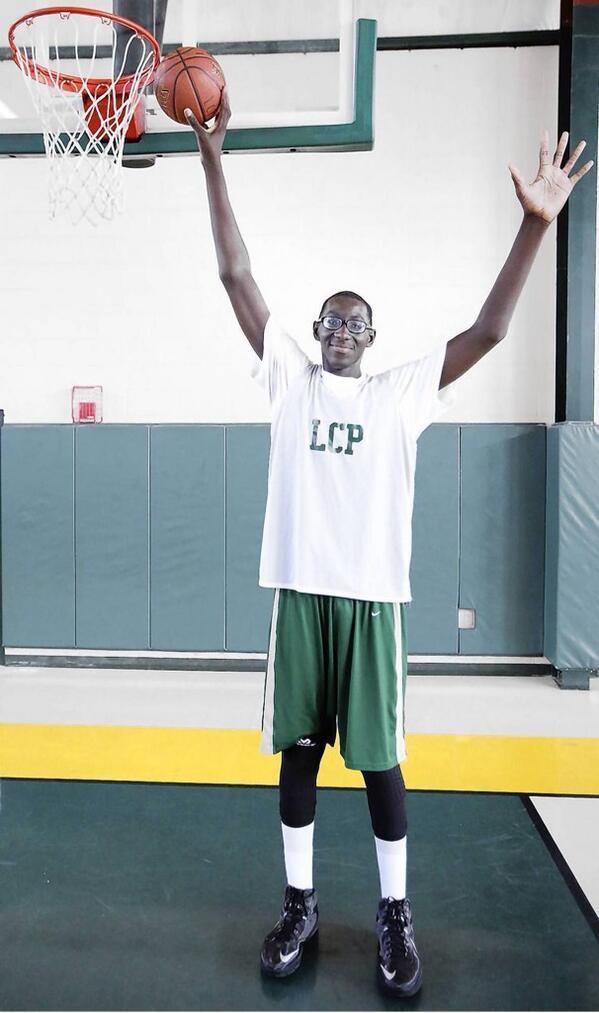 Tacko Fall Tacko Fall 7395 Is The Tallest HS Baller On the Planet