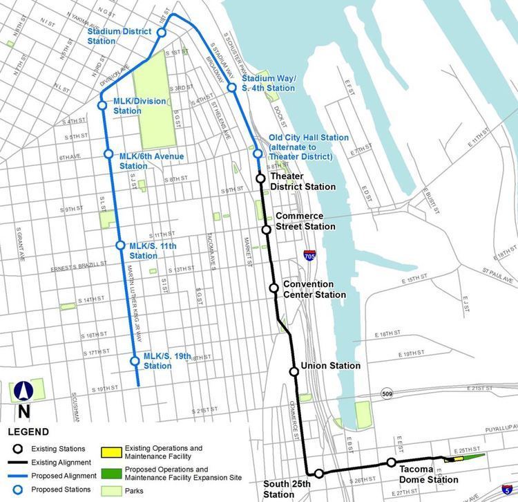 Tacoma Link Exit133 15 Million For Tacoma Link Expansion