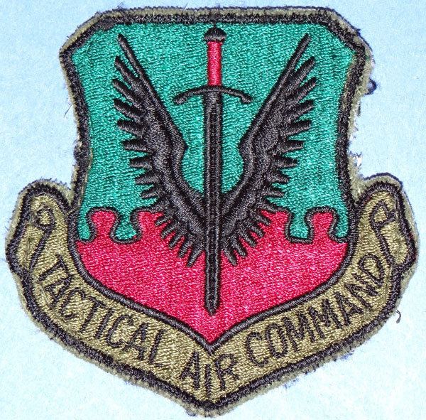 Tactical Air Command USAF Subdued quotTactical Air Commandquot Patch US Patches Jessen39s