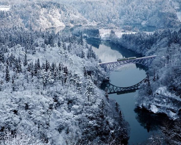 Tadami Line Tadami River and a Scenic Ride in the Mountains Japan Places To