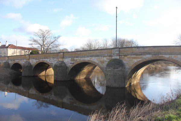 Tadcaster Bridge Storm Frank Tadcaster evacuated as bridge partially collapses as