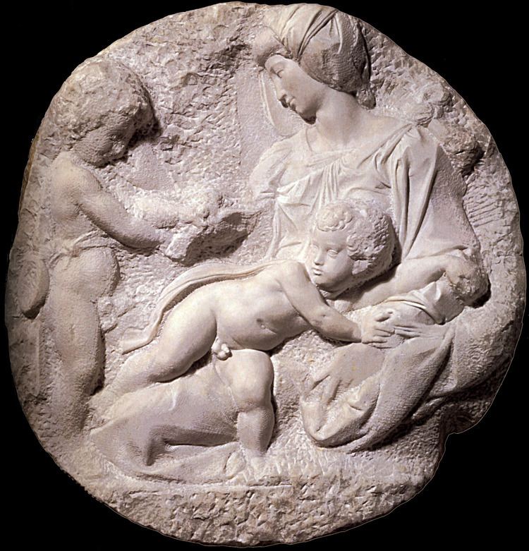 Taddei Tondo The Virgin and Child with Saint Johnquot The Taddei Tondo Michelangelo