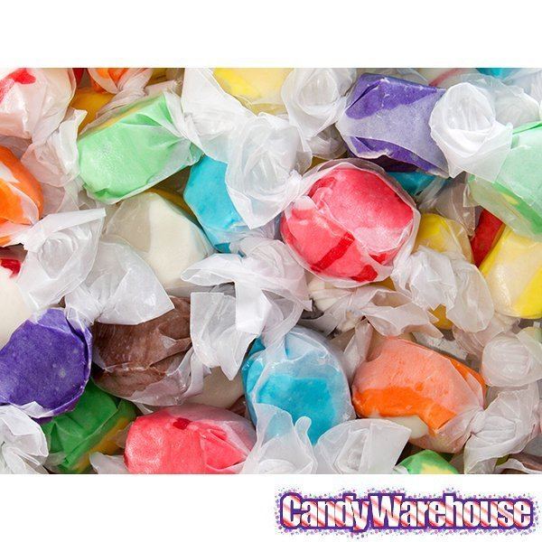 Taffy (candy) Assorted Salt Water Taffy Candy 3LB Bag CandyWarehousecom
