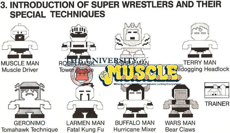 Tag Team Match: MUSCLE Tag Team Match MUSCLE Video Game MUSCLE Figures from