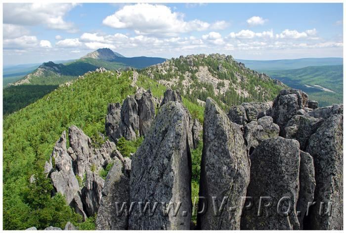 Taganay Bolshoy Taganay Big Taganay ridge