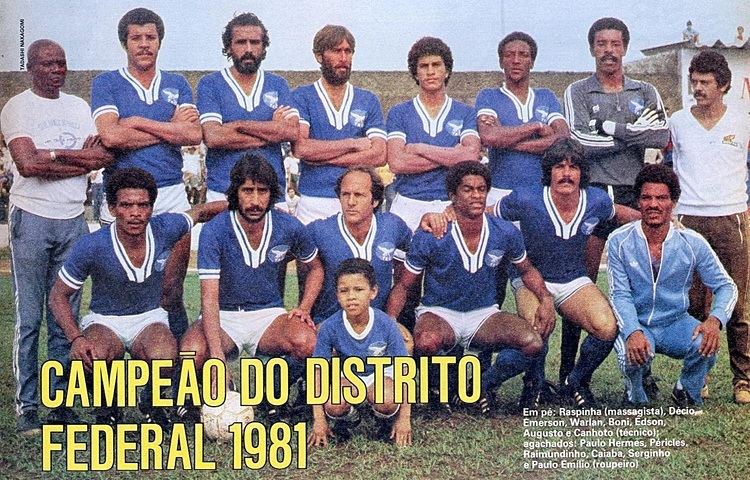 Taguatinga Esporte Clube ALMANAQUE DO FUTEBOL BRASILIENSE OS CAMPEES BRASILIENSE DE 1981