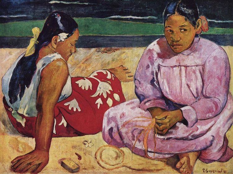 Tahitian Women on the Beach Tahitian Women on the Beach by Paul Gauguin Facts amp History