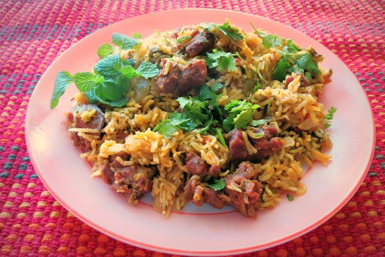 Tahri (dish) Tahari Hyderabadi Meat and Tomato Rice A few of my favorite recipes