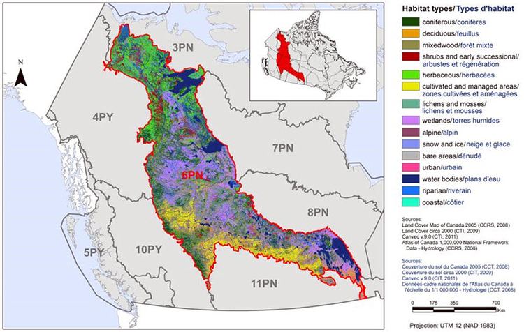 Taiga Plains Ecozone (CEC) Environment and Climate Change Canada Nature Bird Conservation