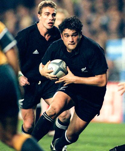 Taine Randell Former All Black Taine Randell Home and living the green