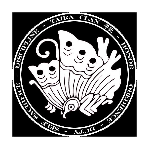 Taira clan Taira Clan Black amp White Seal Shirt William Marshal Storecom