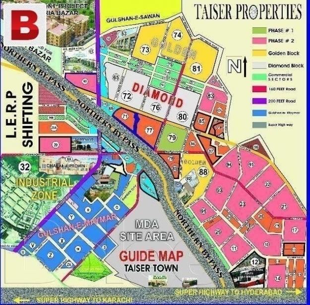 Taiser Town Taiser Town Of 80 Yards Properties Pakistan Pkbuysellcom