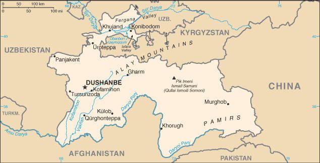 Tajikistan–Uzbekistan border minefields