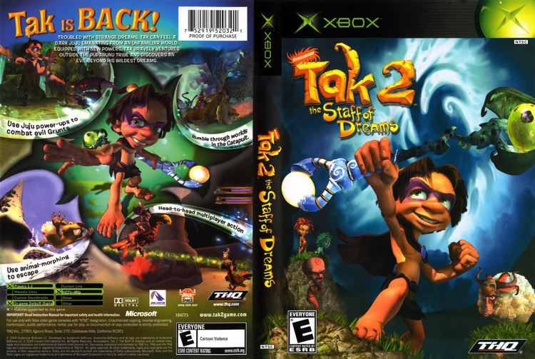 Tak 2: The Staff of Dreams Tak 2 The Staff of Dreams Cover Download Microsoft Xbox Covers