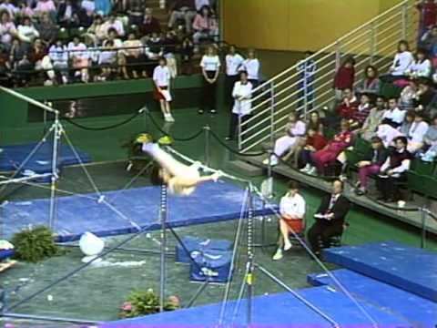 Takahiro Yamada (gymnast) Takahiro Yamada High Bar 1988 McDonalds American Cup Finals