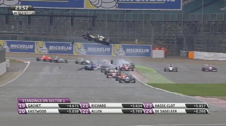 Takashi Yokoyama (racing driver) Is anyone else watching FR35 There was just a massive accident
