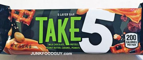 Take 5 (candy) Review Take 5 Relaunch amp Old Candy Bars You Miss Junk Food Guy