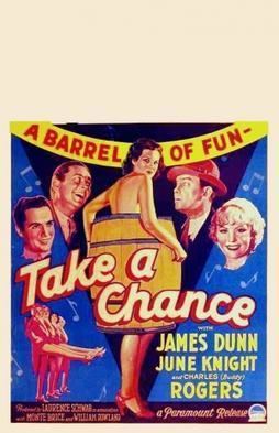 Take a Chance (1933 film) movie poster
