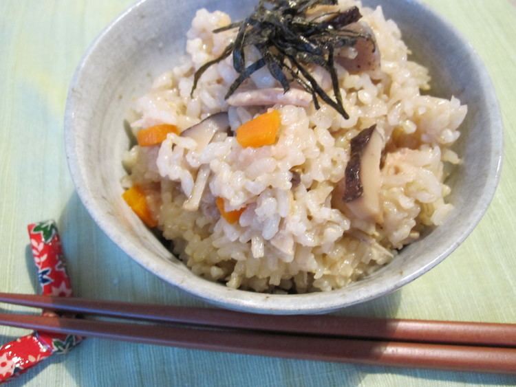 Takikomi gohan Takikomi Gohan Mixed Browned Rice Bebe Love Okazu