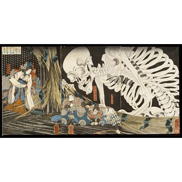 Takiyasha the Witch and the Skeleton Spectre Takiyasha the Witch and the Skeleton Spectre Utagawa Kuniyoshi